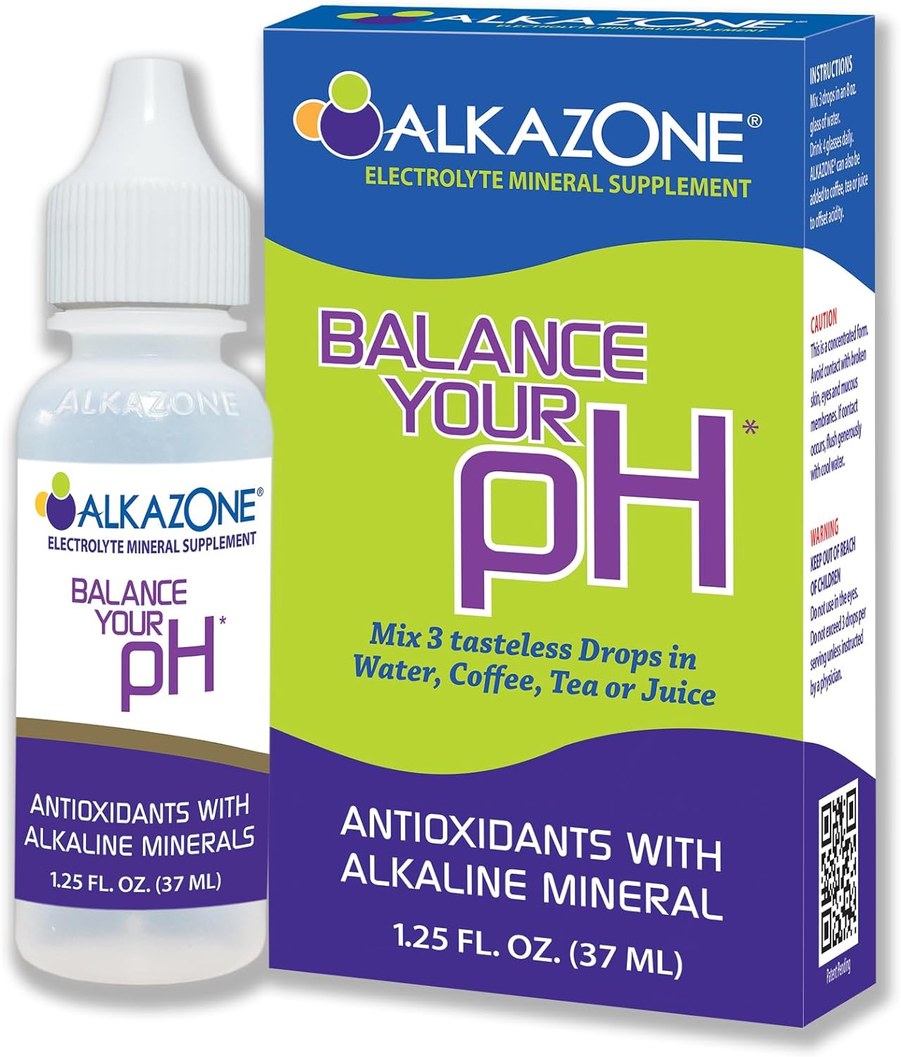 Alkaline water drops - Alkazone